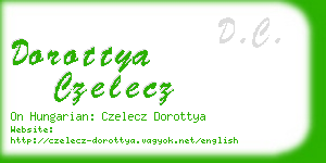 dorottya czelecz business card